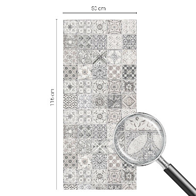 Folia okienna zapewniająca prywatność Kaflowe wzory