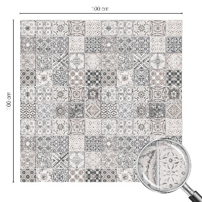 Folia okienna zapewniająca prywatność Kaflowe wzory