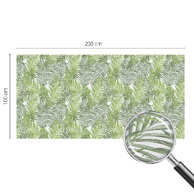 Naklejka na okno dająca prywatność Roślinne wzory