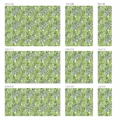 Naklejka na okno dająca prywatność Roślinne wzory