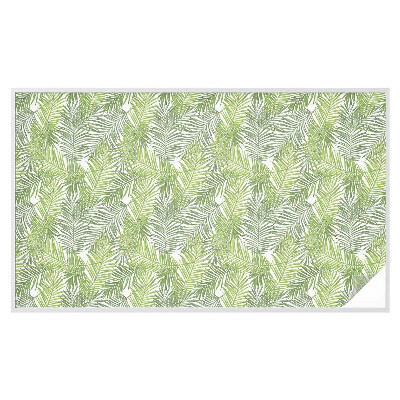 Naklejka na okno dająca prywatność Roślinne wzory