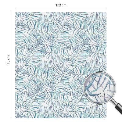 Folia dekoracyjna na okna Botaniczny wzór