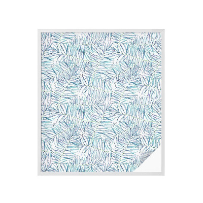 Folia dekoracyjna na okna Botaniczny wzór