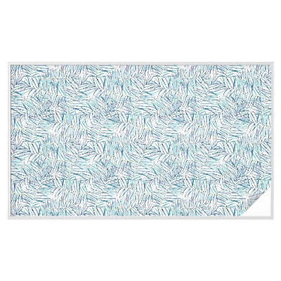 Folia dekoracyjna na okna Botaniczny wzór