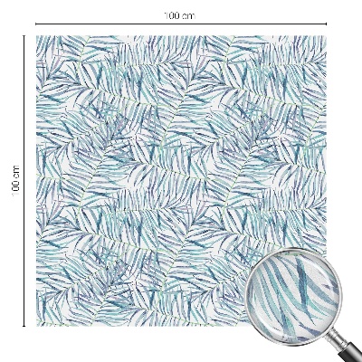 Folia dekoracyjna na okna Botaniczny wzór