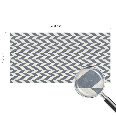 Naklejka na okno mleczna witraż Geometryczna iluzja