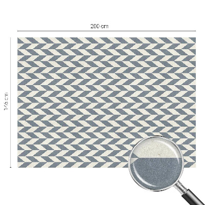 Naklejka na okno mleczna witraż Geometryczna iluzja