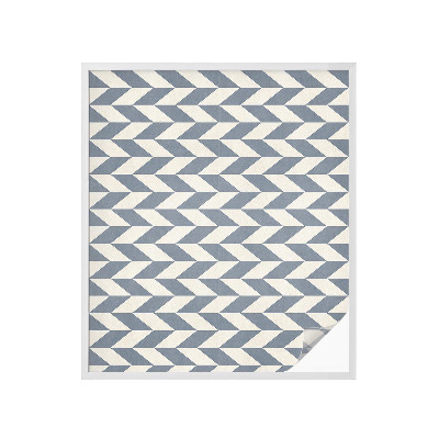 Naklejka na okno mleczna witraż Geometryczna iluzja