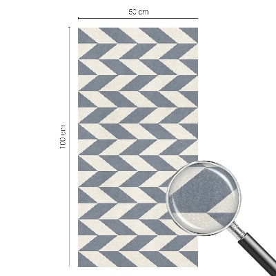 Naklejka na okno mleczna witraż Geometryczna iluzja