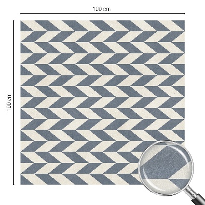 Naklejka na okno mleczna witraż Geometryczna iluzja