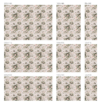 Folia dekoracyjna na okna Kwiatowe piękno