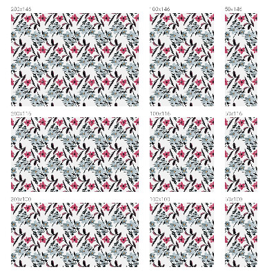 Folia okienna zapewniająca prywatność Kwiatowy wzór