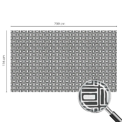 Folia okienna zapewniająca prywatność Energetyczny wzór