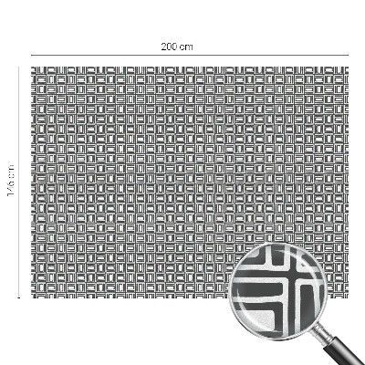 Folia okienna zapewniająca prywatność Energetyczny wzór