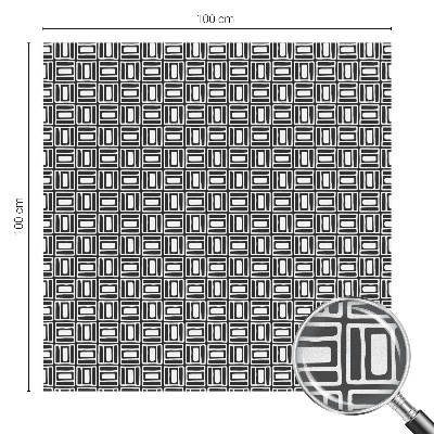 Folia okienna zapewniająca prywatność Energetyczny wzór