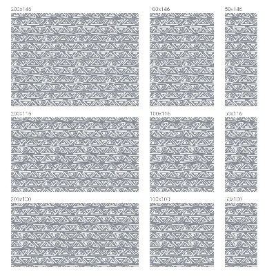 Mleczna naklejka na okno Geometryczny minimalizm