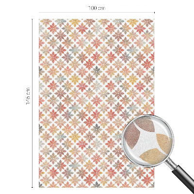 Folia dekoracyjna na okna Kwiatowe piękno