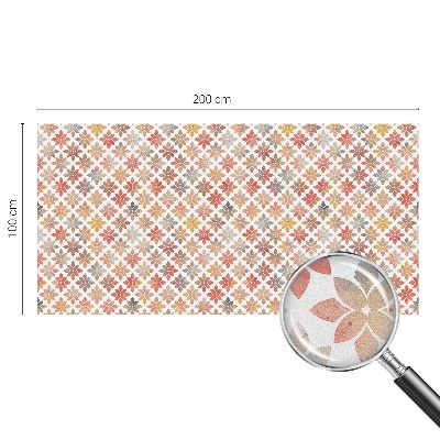 Folia dekoracyjna na okna Kwiatowe piękno