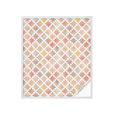 Folia dekoracyjna na okna Kwiatowe piękno