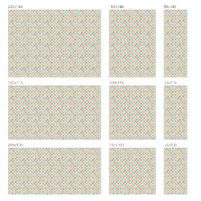 Naklejka na okno dająca prywatność Barwne akwarele