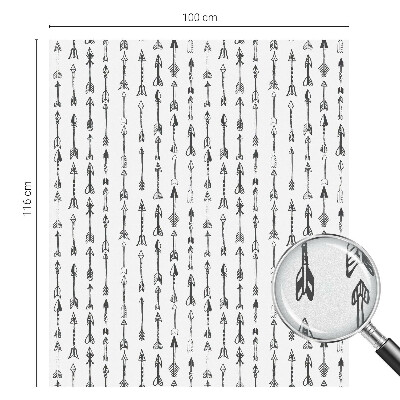 Folia dekoracyjna na okna Geometryczne strzały