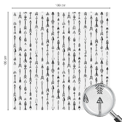 Folia dekoracyjna na okna Geometryczne strzały
