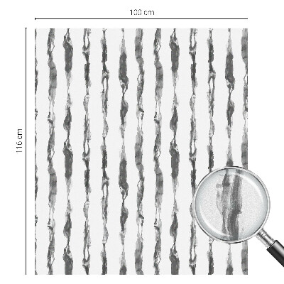 Mleczna naklejka na okno Abstrakcyjne linie