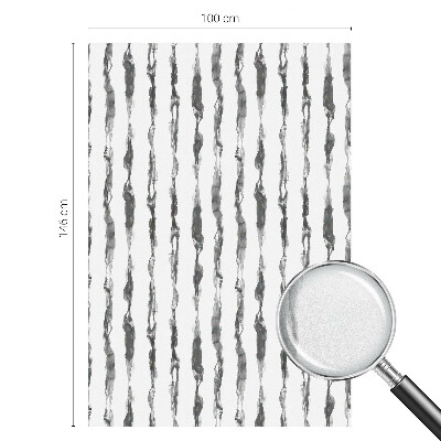 Mleczna naklejka na okno Abstrakcyjne linie