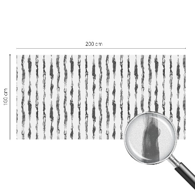 Mleczna naklejka na okno Abstrakcyjne linie