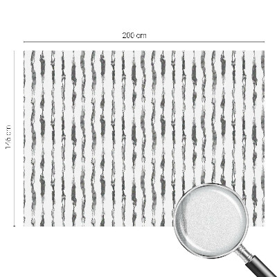 Mleczna naklejka na okno Abstrakcyjne linie