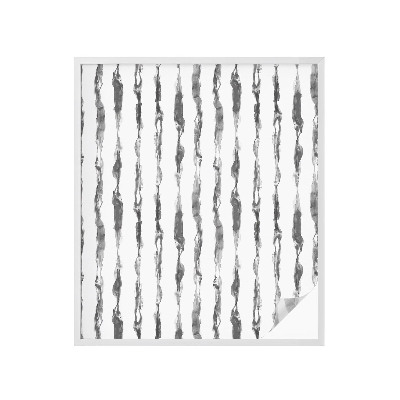 Mleczna naklejka na okno Abstrakcyjne linie