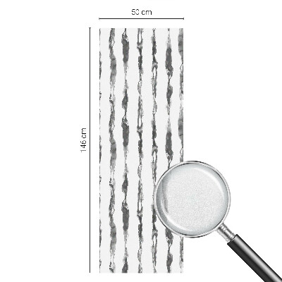 Mleczna naklejka na okno Abstrakcyjne linie