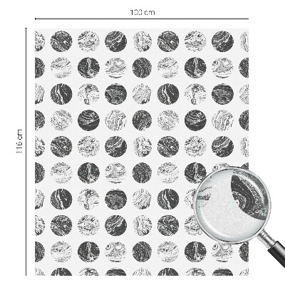 Naklejka na okno dająca prywatność Marmurowa elegancja