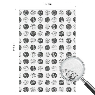 Naklejka na okno dająca prywatność Marmurowa elegancja