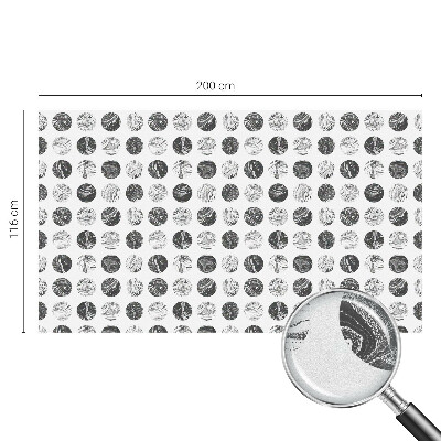 Naklejka na okno dająca prywatność Marmurowa elegancja