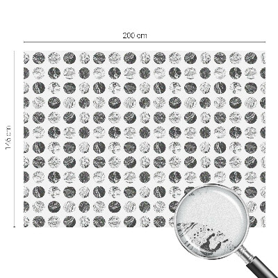 Naklejka na okno dająca prywatność Marmurowa elegancja