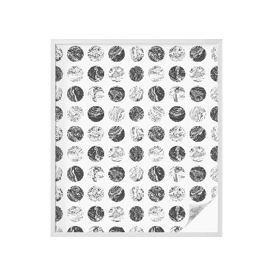 Naklejka na okno dająca prywatność Marmurowa elegancja