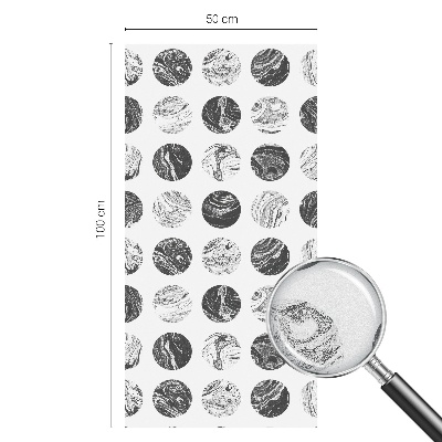 Naklejka na okno dająca prywatność Marmurowa elegancja