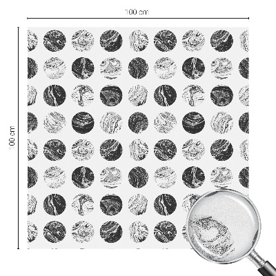 Naklejka na okno dająca prywatność Marmurowa elegancja