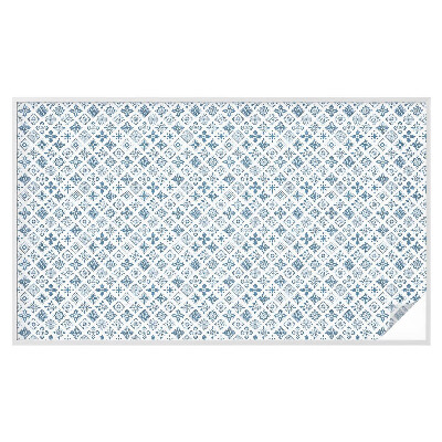 Folia dekoracyjna na okna Kwiatowy ornament