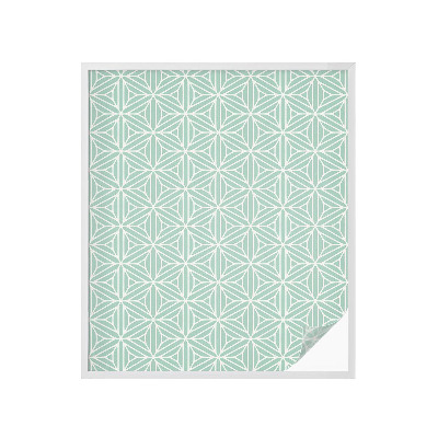 Naklejka na okno dająca prywatność Harmonijna struktura