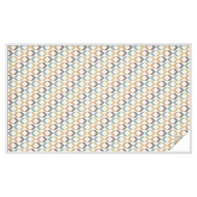 Folia okienna zapewniająca prywatność Geometryczne romby