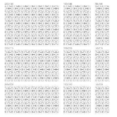 Mleczna naklejka na okno Kropkowane romby