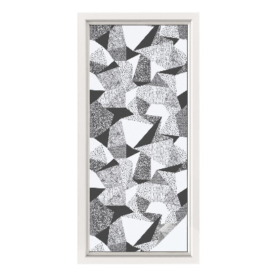 Naklejka na okno mleczna witraż Geometryczne figury