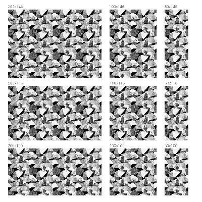 Naklejka na okno mleczna witraż Geometryczne figury