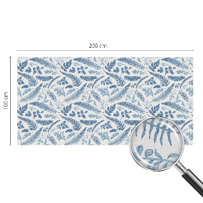 Folia dekoracyjna na okna Botaniczny wzór