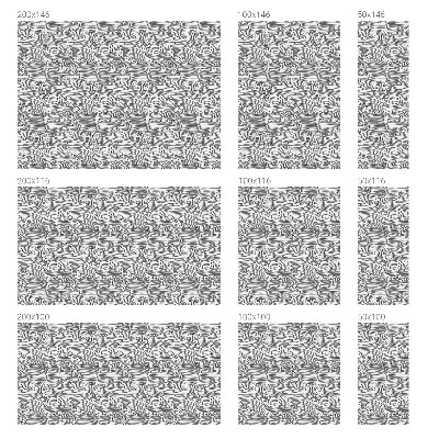 Folia okienna zapewniająca prywatność Linie drewna