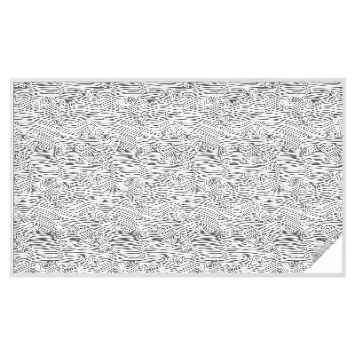 Folia okienna zapewniająca prywatność Linie drewna