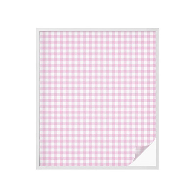 Naklejka na okno dająca prywatność Pastelowa kratka