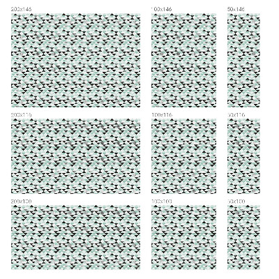 Folia dekoracyjna na okna Trójkątne wzory